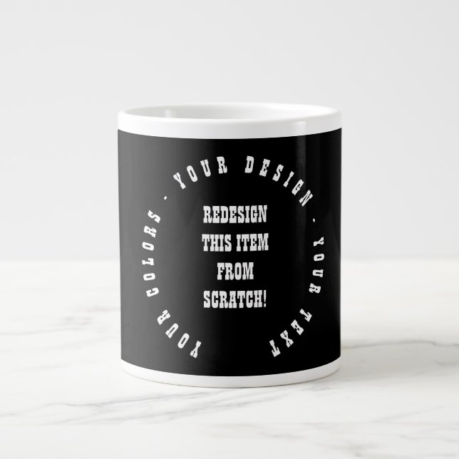 Grande Tasse Créez votre propre (Devant)