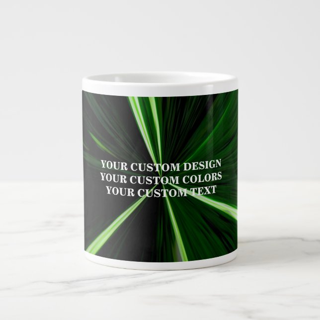 Grande Tasse Créez votre propre café géant personnalisé personn (Devant)