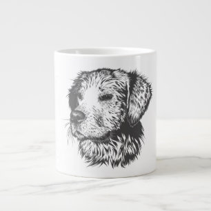 Grande Tasse Créez Votre Propre Chien De Compagnie Personnalisé