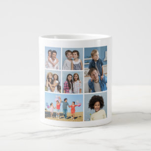 Grande Tasse Créez votre propre collage de 7 photos
