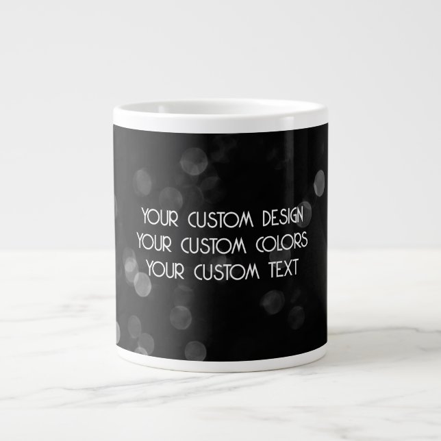 Grande Tasse Créez votre propre personnalisation (Devant)