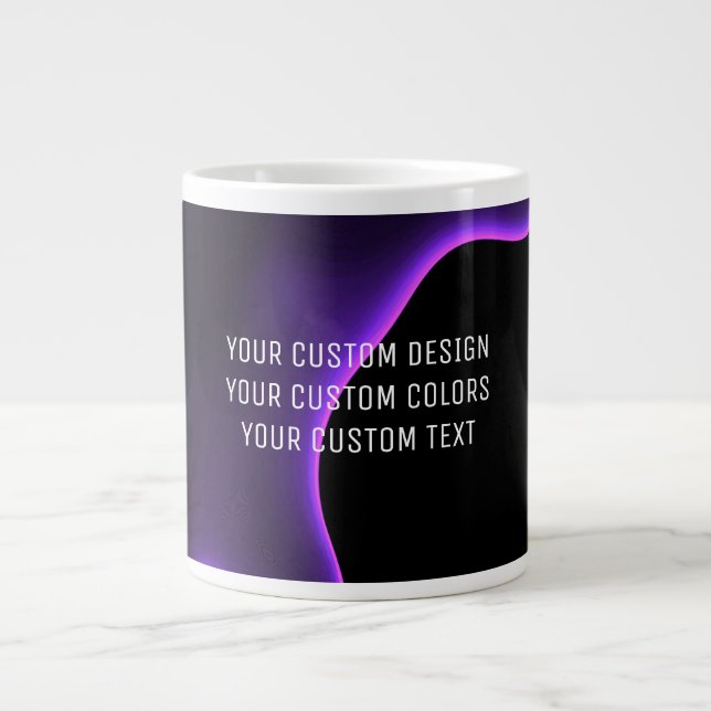 Grande Tasse Créez votre propre personnalisation (Devant)