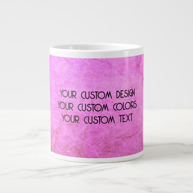 Grande Tasse Créez votre propre personnalisation personnalisée (Devant)