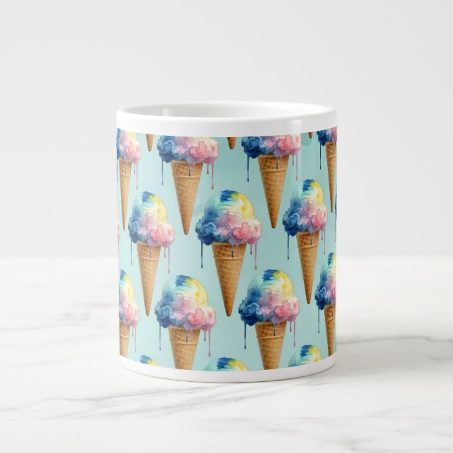 Grande Tasse Crème Glacée (Devant)