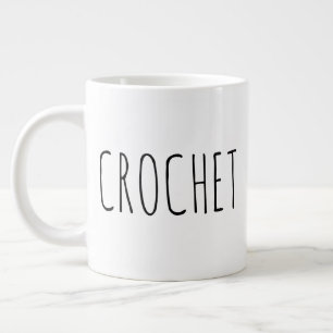 Grande Tasse "Crochet" Simple Farmhouse moderne
