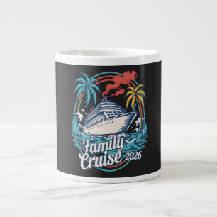 Grande Tasse Croisière familiale Vacances d'été à la plage 2026