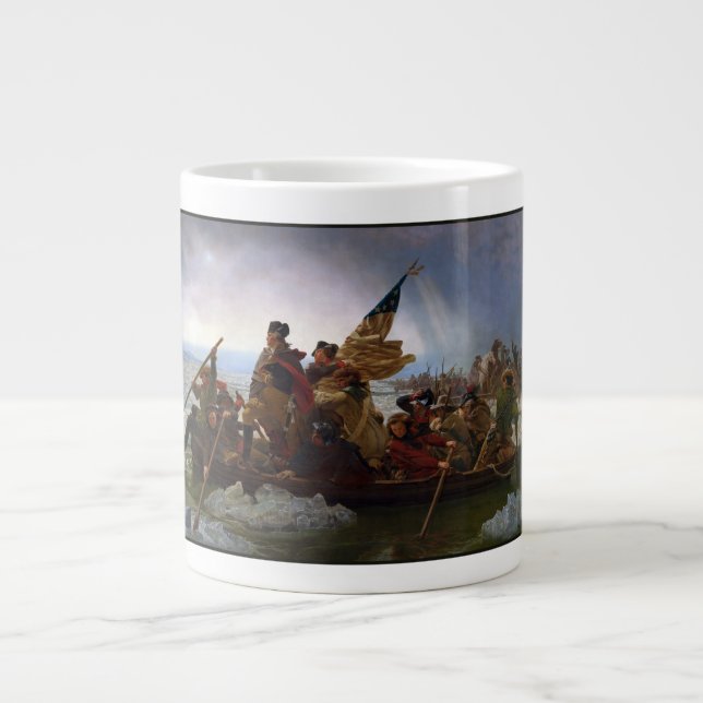Grande Tasse Crossing Delaware 1776 : Général George Washington (Devant)