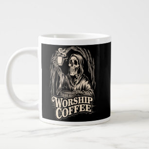 Grande Tasse Culte Café Squelette