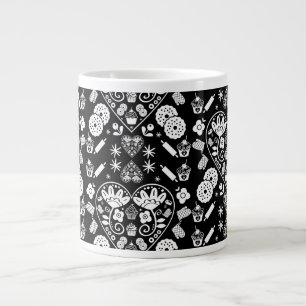 Grande Tasse Cupcake Baking Folk Art