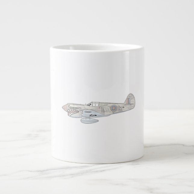 Grande Tasse Curtiss P40E 1942 (Devant)