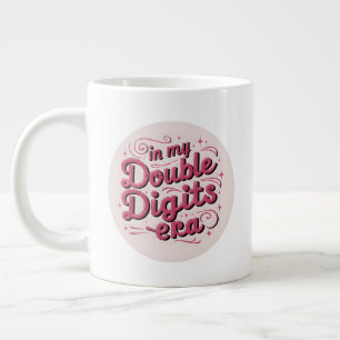 Grande Tasse Custom 10th Birthday - Dans mon ère à deux chiffre