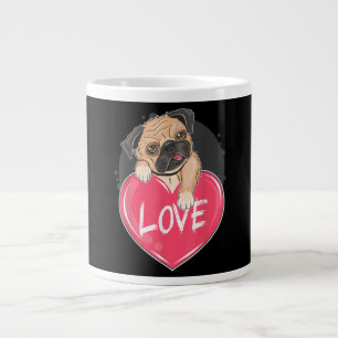Grande Tasse Cute I Steal Hearts Carlin   Cadeau de la Saint-Va