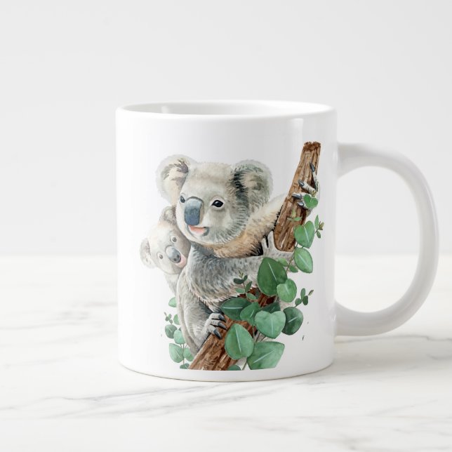 Grande Tasse Cute Little Koala Oear Australian Animal Art (Droite)