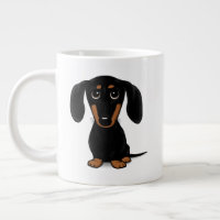 Cute noir et Tan Dachshund | Wiener Dog