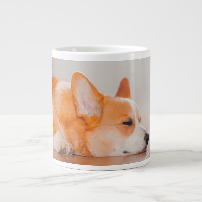 Grande Tasse Cutest Baby Animals | Corgi Sleeping (Devant)