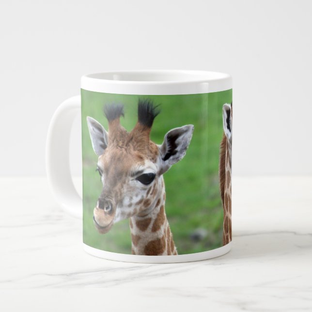Grande Tasse Cutest Baby Animals | Two Baby Giraffes (Devant gauche)