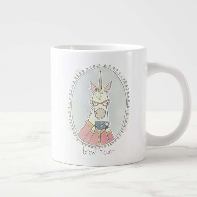 Grande Tasse Cutie caféinée | Brew Unicorn (Droite)