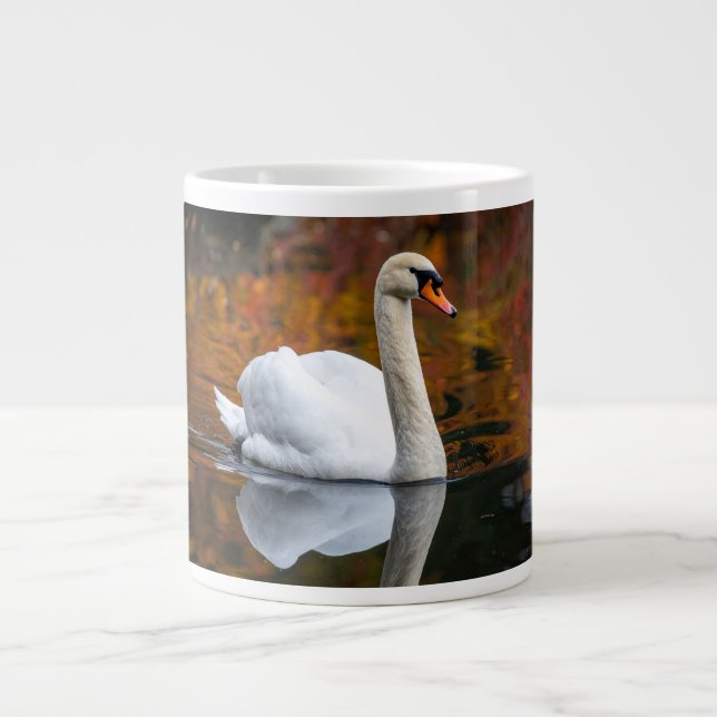 Grande Tasse Cygne élégant (Devant)
