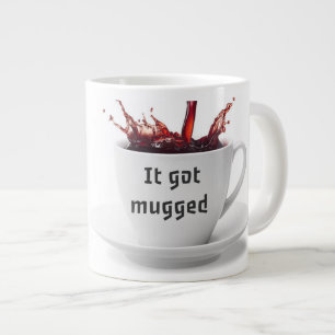 Grande Tasse DAD JOKE : Pourquoi le café a-t-il déposé un rappo