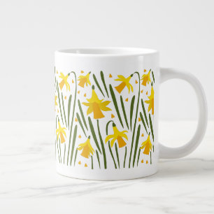 Grande Tasse Daffodiles jaunes du printemps
