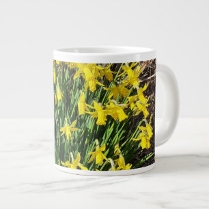 Grande Tasse Daffodiques jaunes printanières