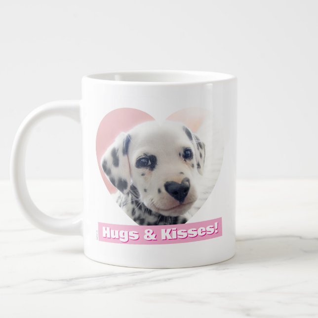 Grande Tasse Dalmatian Heart Nose (Gauche)