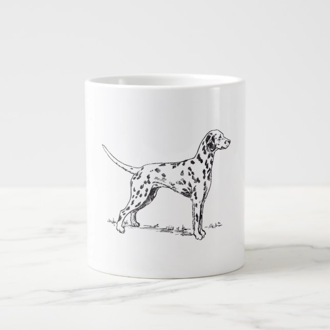 Grande Tasse Dalmatien (Devant)