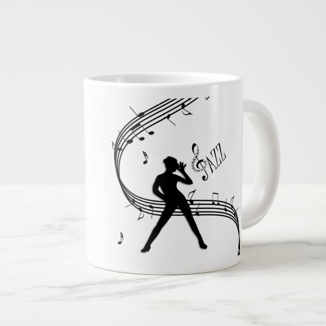 Grande Tasse Danse Jazz (Devant droit)