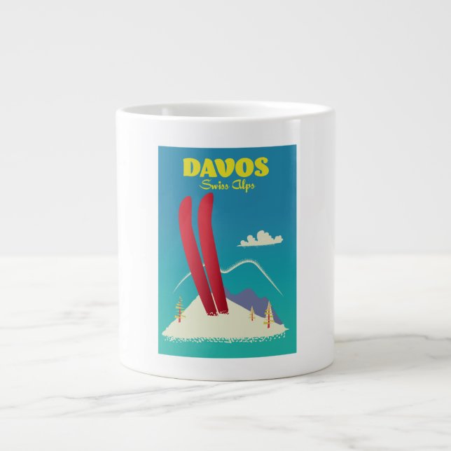 Grande Tasse Davos Alpes suisses (Devant)