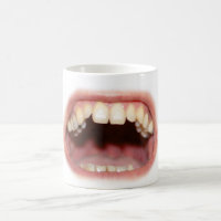 Grande tasse de bouche et de dents/tasse