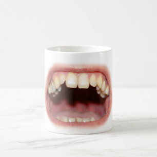Grande tasse de bouche et de dents/tasse