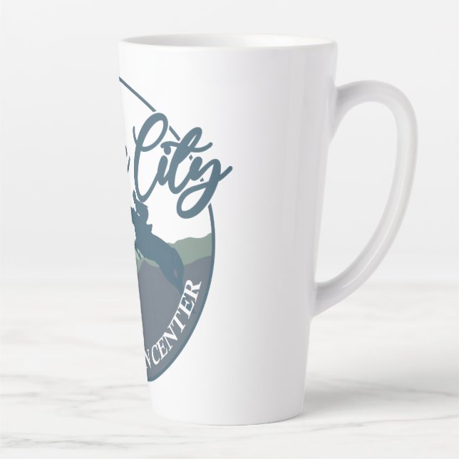 grande tasse de latte SCEC (Droite)