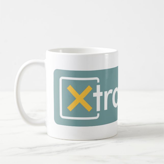 Grande tasse de logo de XtraMath (Gauche)
