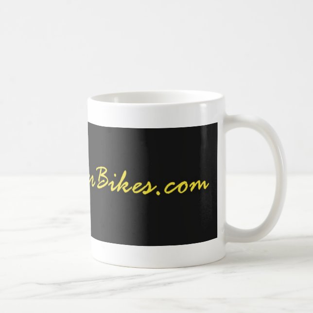 Grande tasse de logo superbe de vélos (Droite)