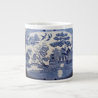 Grande tasse de saule bleu