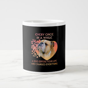 Grande Tasse De Temps En Temps Un Chien Entre Dans Votre Vie