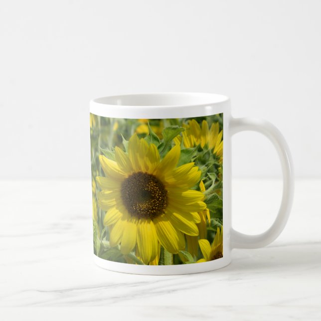 Grande tasse de tournesol (Droite)