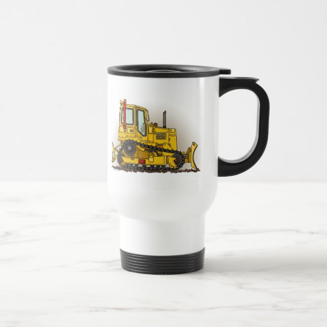 Grande tasse de voyage de bouteur de bouteur (Droite)