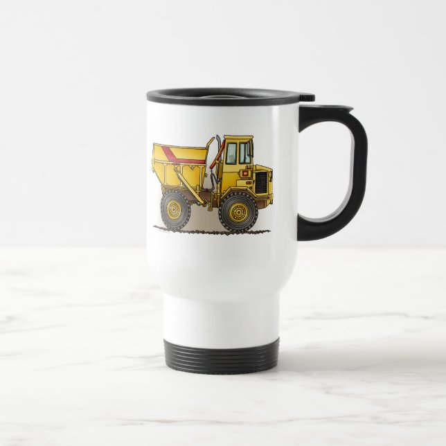 Grande tasse de voyage de camion à benne (Droite)