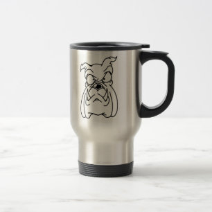 grande tasse de voyage en acier inoxydable tête de