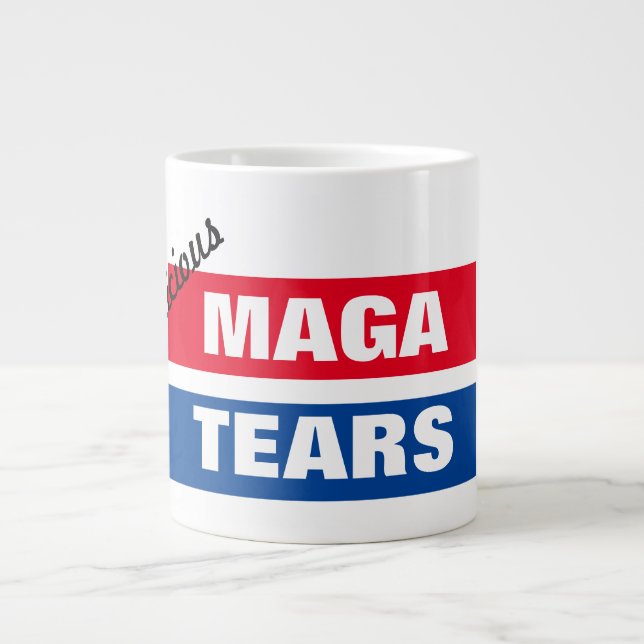 Grande Tasse Délicates larmes MAGA (Devant)