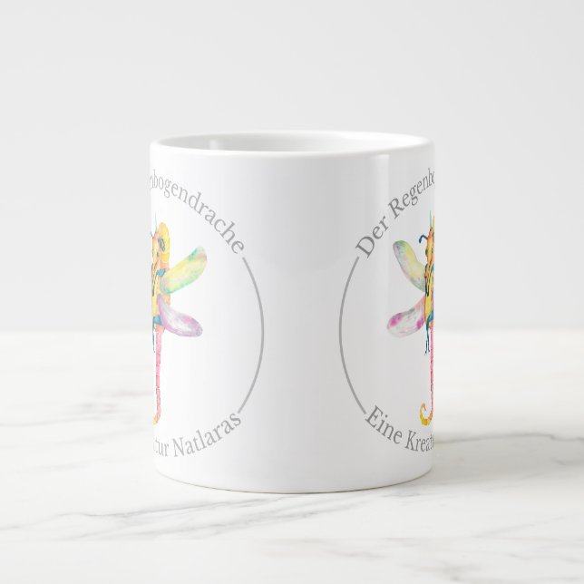 Grande Tasse Der Regenbogendrache - Eine Kreatur Natlaras (Devant)