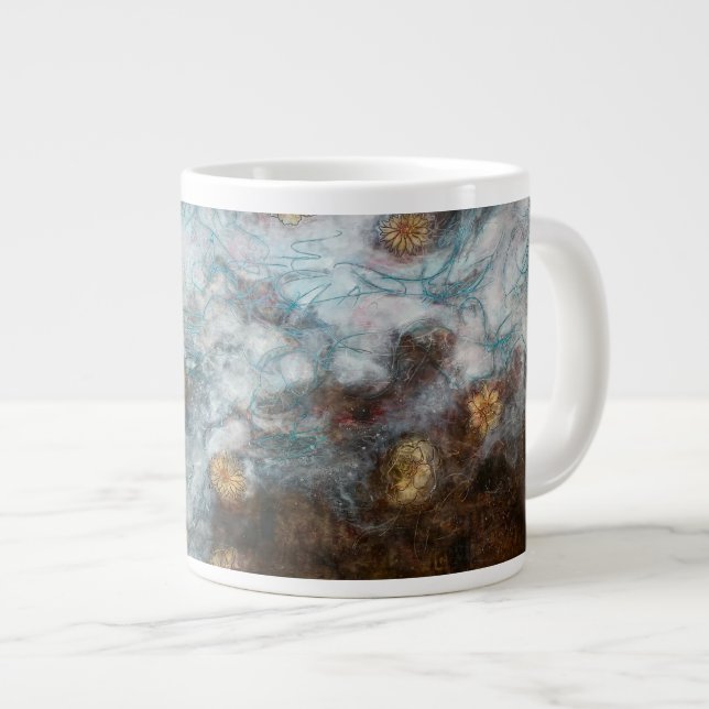 Grande Tasse Dérive dans l'Éther (Devant droit)