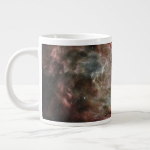 Grande Tasse Des Clusters Étoiles Au Centre De La Nebula De Fla