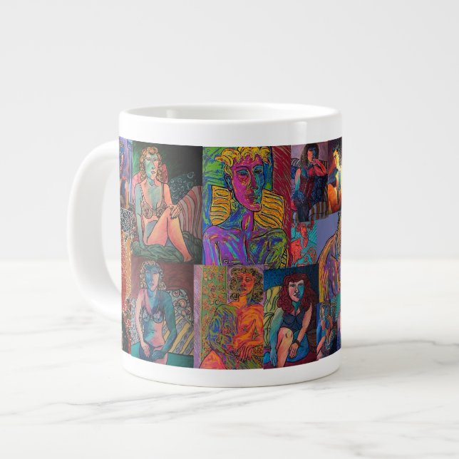 Grande Tasse Des nus glorieux ! ! Décor (Devant gauche)