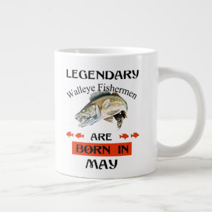 Grande Tasse Des pêcheurs légendaires de walleye sont nés en ma