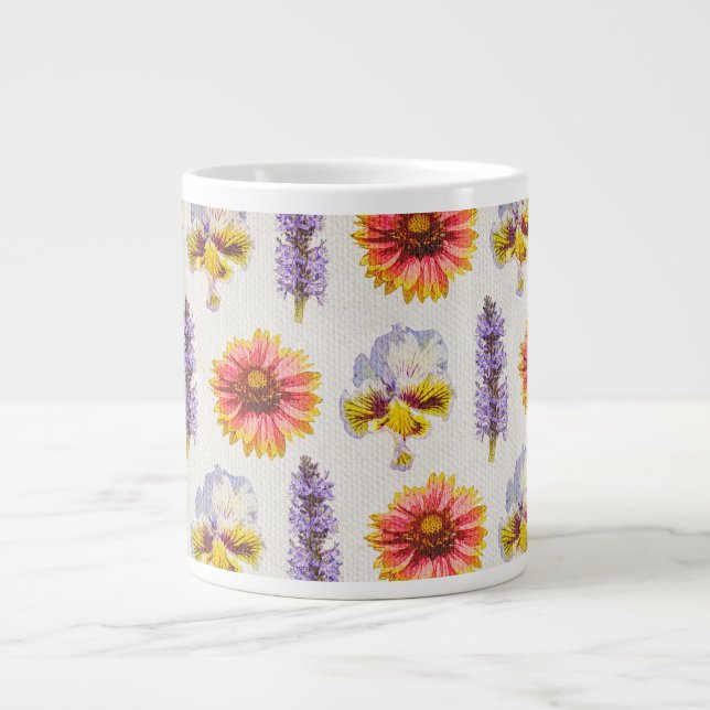 Grande Tasse Design floral (Devant)