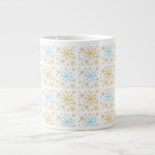 Grande Tasse Design motif de fleurs mignonnes