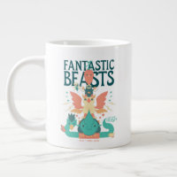 Dessin Des Bêtes Fantastiques Émergent De Suitcase