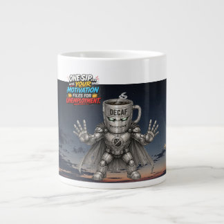 Grande Tasse Destructeur Décaféiné – Le Voleur d'Énergie